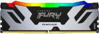  DDR5 24GB 7200MHz Kingston KF572C38RSA-24 Fury Renegade Silver/Black RGB RTL Gaming PC5-57600 CL38 DIMM 288-pin 1.45 single rank   Ret