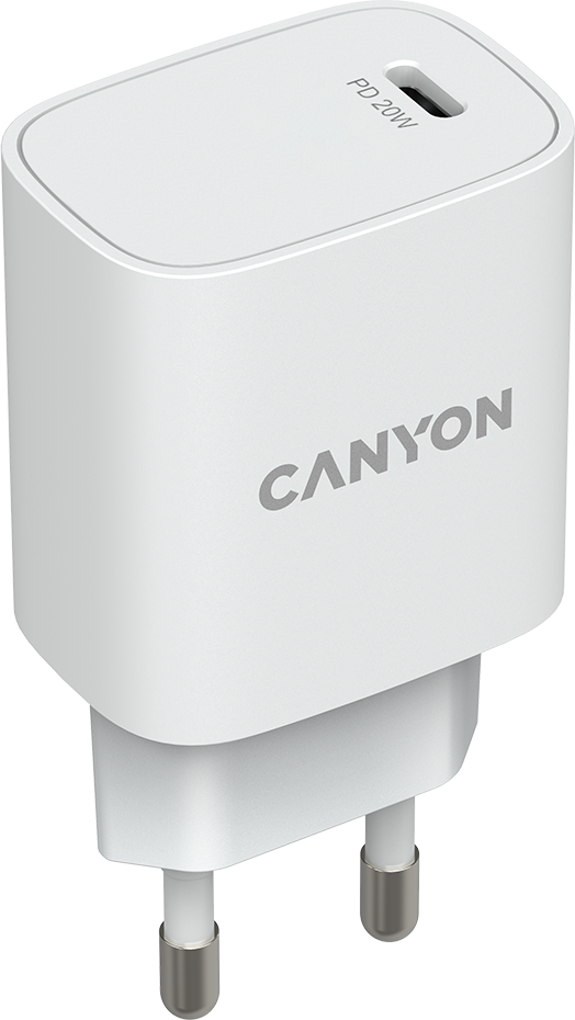 Сетевое зарядное устройство  Canyon CNE-CHA20W02