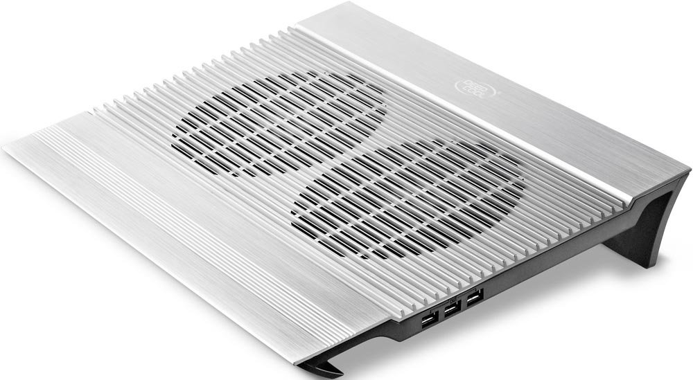 Охлаждающая подставка для ноутбука DeepCool N8 Silver