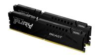  DDR5 2x32Gb 5600MHz Kingston KF556C40BBK2-64 Fury Beast RTL PC5-44800 CL40 DIMM 288-pin 1.25 dual rank