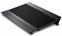 Подставка для ноутбука 17" Deepcool N8 BLACK 380x278x55mm 2xUSB 1244g 25dB черный