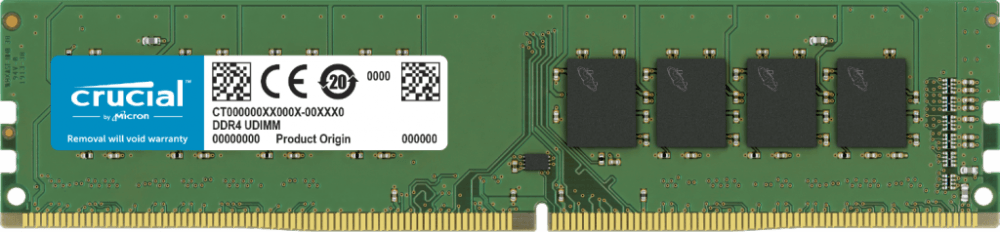   8Gb Crucial Basics CB8GU2666 DDR4, 2666MHz, PC21300, DIMM 