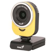 - Genius QCam 6000 Yellow New 32200002409 , 2Mp, FHD 1080p@30fps,   90,  360,  , USB2.0,  1.5