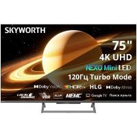 ��������� QLED Skyworth 75" 75X67H Mini LED ������ 4K Ultra HD 120Hz DVB-T DVB-T2 DVB-C DVB-S DVB-S2 USB WiFi Smart TV
