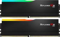   DDR5 G.SKILL RIPJAWS M5 RGB 64GB (2x32GB) 6400MHz CL32 (32-39-39-102) 1.4V / F5-6400J3239G32GX2-RM5RK / Black
