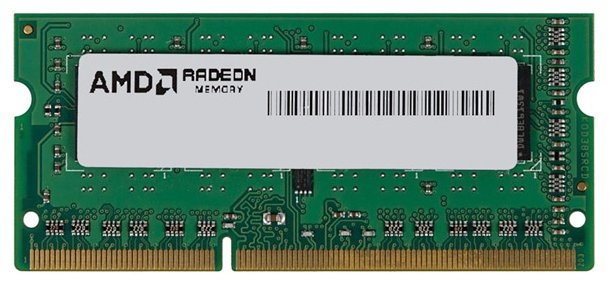   4Gb DDR4 3200MHz AMD SO-DIMM (R944G3206S1S-UO) OEM 4 , DDR-4, 25600 /, CL16, 1.2 