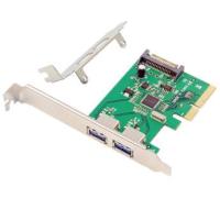 Контроллер PCI-Ex4 v3.0 ORIENT AM-31U2PE-2A, в комплекте LP планка крепления (30046)