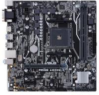   ASUS PRIME A320M-K Socket AM4 AMD A320 2xDDR4 2xPCI-E 16x 2xPCI-E 1x 4xSATAIII mATX Retail 90MB0TV0-M0EAY0
