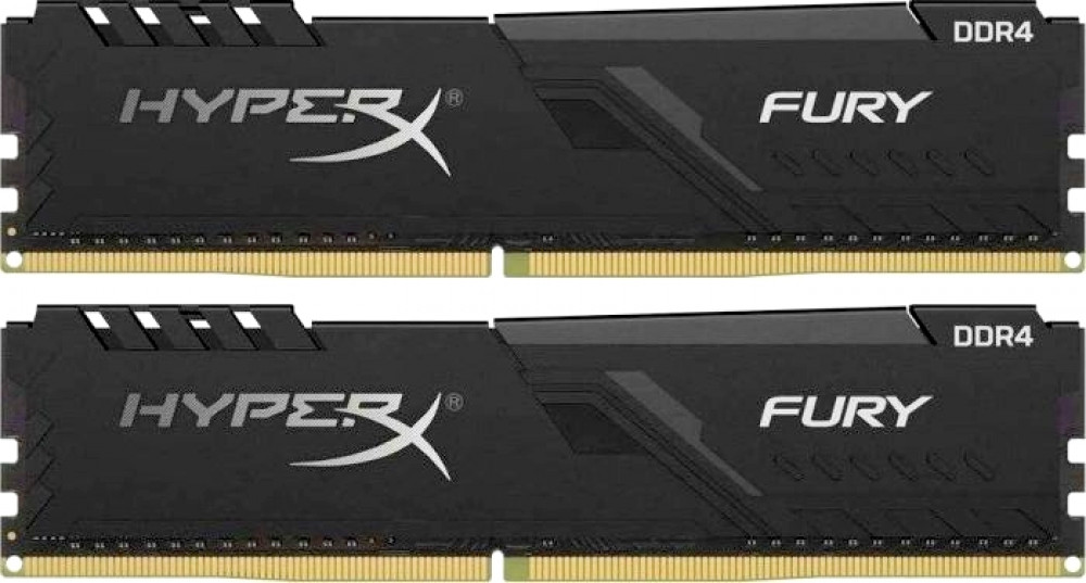 Оперативная память 16Gb DDR4 3000MHz Kingston HyperX Fury (HX430C15FB3K2/16) (2x8Gb KIT)