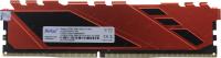 DDR 4 DIMM 8Gb PC21300, 2666Mhz, Netac Shadow NTSDD4P26SP-08R C19 Red,  
