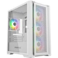  Powercase Alisio Micro X4W V2, Tempered Glass, 4 120mm ARGB fans, ARGB HUB, , mATX (CAMCXW-A4)