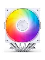 ����� JONSBO CR-3000E ARGB White LGA1851/1700/1200/115X/AM5/AM4 (TDP 260W, PWM, 2 x 120mm ARGB LED Fan, 6 �������� ������, �����, 4-pin) Retail