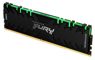   8Gb Kingston Fury Renegade RGB DDR4 4000MHz (KF440C19RBA/8)