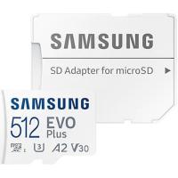   microSDXC 512Gb Class10 Samsung MB-MC512KA/RU EVO PLUS + adapter