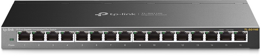 TP-Link TL-SG116E Unmanaged Pro ���������� 16-�������� ���������� SMB