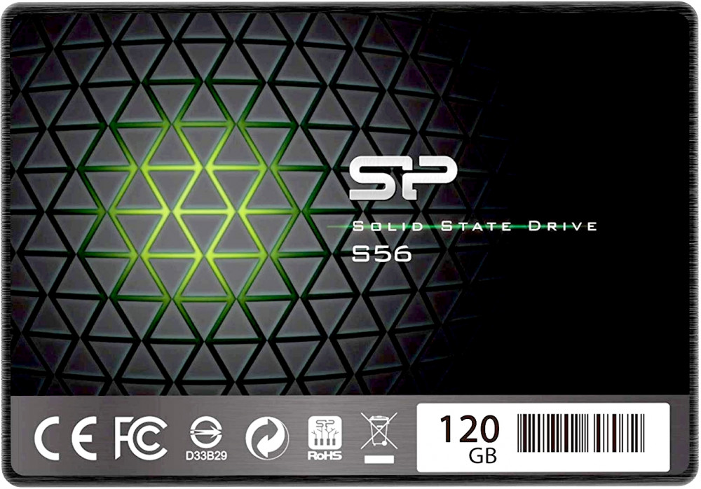   120Gb SSD Silicon Power Slim S56 (SP120GBSS3S56B25)