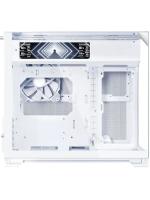 ������ Lian Li O11 Vision-M Digital / White / 9.2" LCD screen / 1 x 140mm PWM Fan / Mini-Tower, TG / G99.O11VMDW.R0