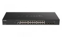 ������������� ���������� D-Link DXS-1210-28T/A1A, � 24 ������� 10GBase-T � 4 ������� 25GBase-X SFP28