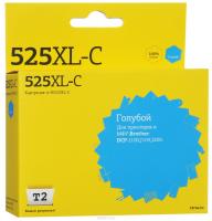 T2 LC-525XL-C  T2 (IC-B525XL-C)  Brother DCP-J100/J105/J200, 