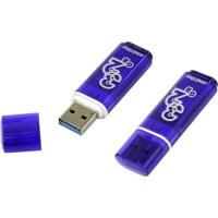 	������� ���������� 32Gb USB Drive <USB3.0> Smartbuy Glossy series Dark Blue (SB32GBGS-DB)