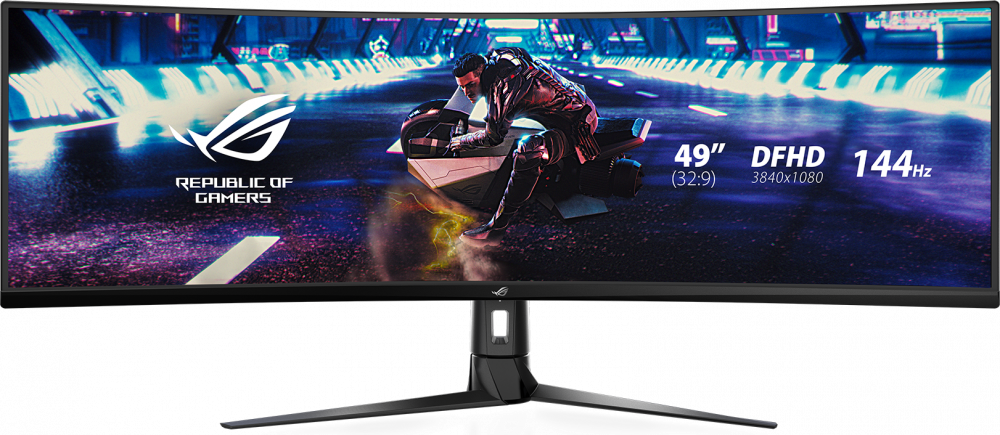  Asus 49" ROG Strix XG49VQ 3840x1080 VA WLED 144 4ms FreeSync2 HDMI DisplayPort