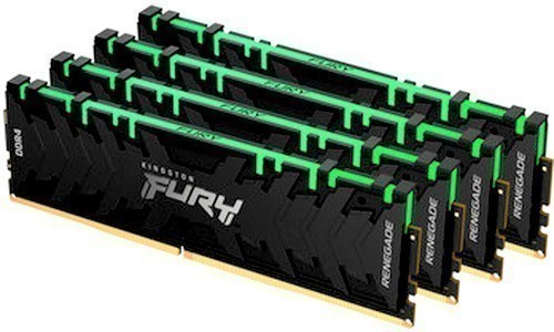   32Gb Kingston Fury Renegade RGB DDR4 3600MHz  (KF436C16RBAK4/32) (4x8Gb KIT)