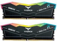   32GB (2x16GB) TEAMGROUP T-Force Delta RGB DDR5 5600MHz CL32 (32-36-36-76) 1.2V / FF3D532G5600HC32DC01 / Black