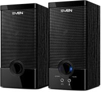 SVEN SPS-603, чёрный, акустическая система 2.0, мощность 2х3 Вт(RMS) (SV-015183)