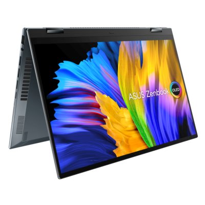 Ноутбук ASUS ZenBook 14 Flip OLED UP5401EA-KN044T 90NB0V41-M00780 Intel Core i5 1135G7, 2.4 GHz - 4.2 GHz, 8192 Mb, 14" WQXGA+ 2880x1800, 512 Gb SSD, DVD нет, Intel Iris Xe Graphics, Windows 11 Home, серый