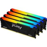  128GB Kingston FURY Beast RGB KF436C18BB2AK4/128 3600MHz DDR4 CL18 DIMM (Kit of 4)