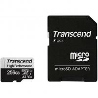   Transcend TS256GUSD330S 256GB microSDXC Class 10 UHS-I U3 V30 A2 R100, W85MB/s with SD adapter