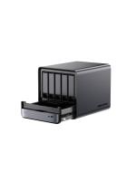 ��������� NAS MINISFORUM NAS N5 PRO, AMD Ryzen 7 255/16 �� DDR5/128 �� SSD+����������� HDD/AMD Radeon Graphics/Windows 11 Pro, ������ (N5-H255/16GB+0+128GB)