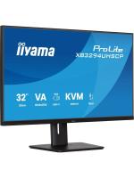 ������� Iiyama 32" ProLite XB3294UHSCP-B1 ������ VA LED 2ms 21:9 HDMI M/M ������� HAS Piv 3000:1 400cd 178��/178�� 3440x2160 75Hz DP 4K USB 9.7��