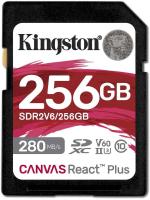 ���� ����� SDXC 256GB Kingston SDR2V6/256GB Canvas React Plus w/o adapter