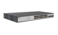  L3 PoE- Origo OS3228P/380W, 24x1000Base-T PoE+, 4x10G SFP+, PoE- 370 
