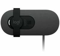 ������ Web Logitech Brio 105 ���������� 2Mpix (1920x1080) USB2.0 � ���������� ��� �������� (960-001590)