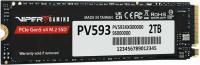  SSD Patriot PCIe 5.0 x4 2TB PV593P2TBM28H Viper VP593 M.2 2280