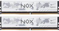 DDR5 DIMM 6800-36 2048x8 32GB 1.4V OC NOX White DDR5 w/HS RP-K2 AH5U32G68C642MWAA-2