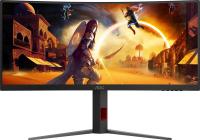 ������� AOC 34" Gaming CU34G4 34" 1500R, VA, UWQHD, 1ms, 180Hz, ������