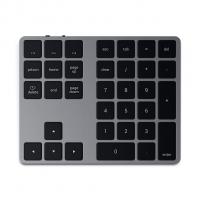 Беспроводной цифровой блок клавиатуры Satechi Aluminum Extended Keypad , Bluetooth, Серый (Space Gray ST-XLABKM