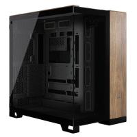   Corsair 6500X Black/Walnut Wood (CC-9011282-WW) Mini-ITX, Micro-ATX, ATX, E-ATX Midi-Tower,  ,  