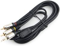 ������ ����� Cablexpert CCAB-02-35M2RM-3MB. 3.5 ����(M)/2� RCA (M), ������, 3�, �������