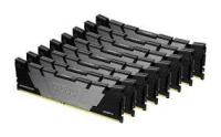  256Gb (8x32Gb) Kingston FURY Renegade Black, KF432C16RB2K8/256, 3200MHz DDR4 CL16 DIMM (Kit of 8) 