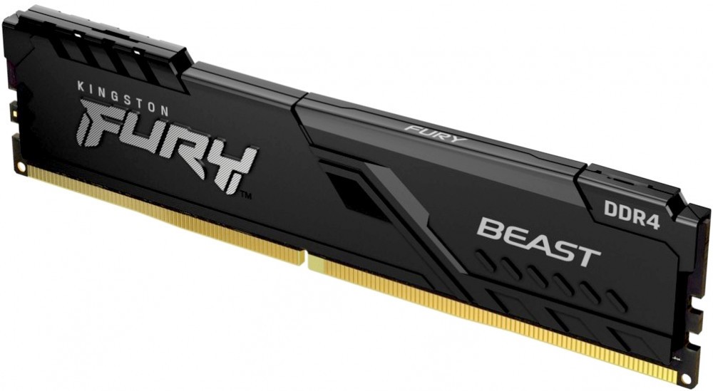   32Gb Kingston Fury Beast Black DDR4 3200MHz (KF432C16BB/32) retail