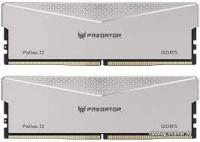   64Gb (2x32 ) Acer Predator Pallas II Silver, DDR5, 6400Mhz CL32 (32-39-39-102) 