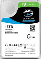 Жесткий диск 10TB Seagate SkyHawkAl (ST10000VE000) SATA 6 Гбит/с, 7200 rpm, 256 mb buffer, для видеонаблюдения