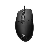   MS1 USB standard mouse, black , 1000DPI, Logo Graviton, Brown box, 1.8m cable.