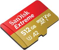   microSDXC 512GB SanDisk Ultra Class 10, UHS-I, W130, R 190 /, SDSQXAV-512G-GN6MA   SD