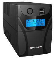 Источник бесперебойного питания Ippon Back Power Pro LCD II 700 420Вт 700ВА черный
