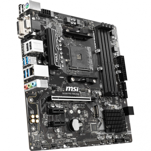   MSI B450M PRO-VDH MAX (AM4, mATX)